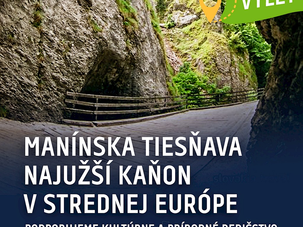 Fotogaléria k článku "Manínska tiesňava - najužší kaňon v strednej Európe"