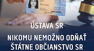 Nikomu nemožno odňať občianstvo proti jeho vôli