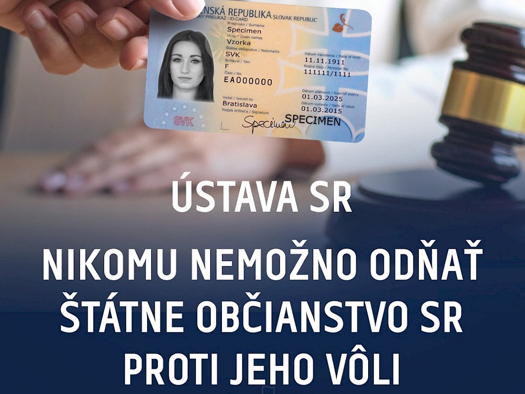 Fotogaléria k článku "Nikomu nemožno odňať občianstvo proti jeho vôli"