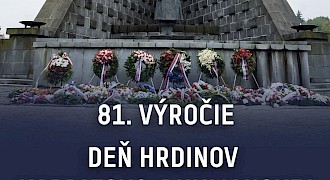 81. výročie Karpatsko-duklianskej operácie – pamätný deň obetí Dukly