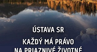 Každý má právo na priaznivé životné prostredie
