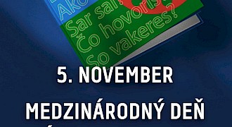 Medzinárodný deň rómskeho jazyka – 5. november